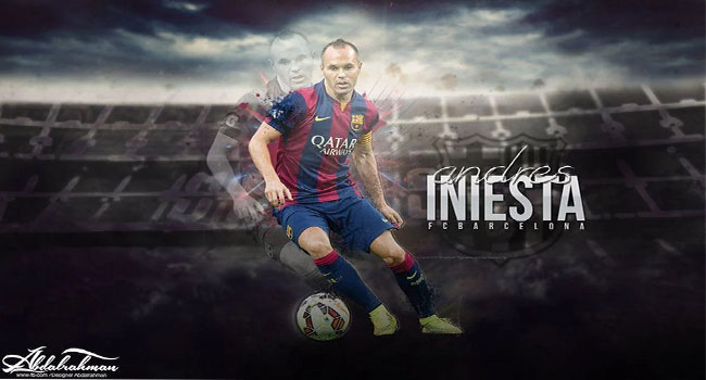 wallpaper Andres Iniesta