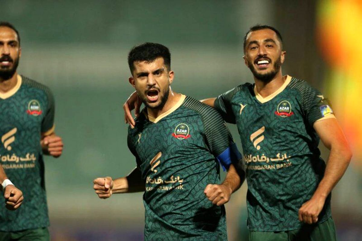 خلاصه بازی شمس آذر و تراکتور 