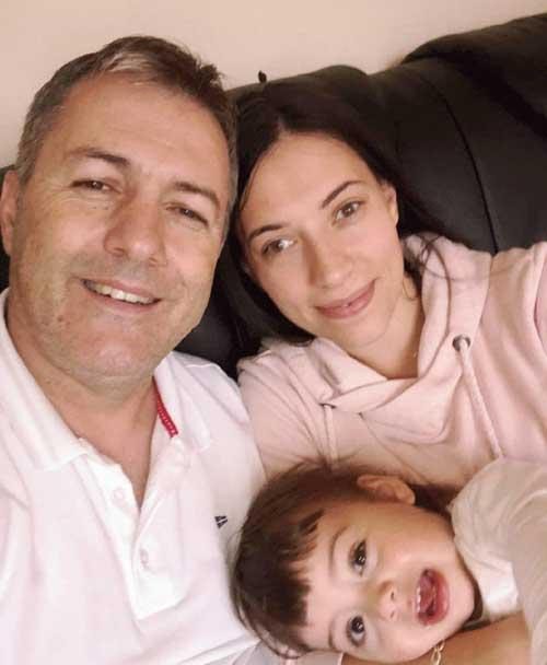 عکس خانوادگی دراگان اسکوچیچ