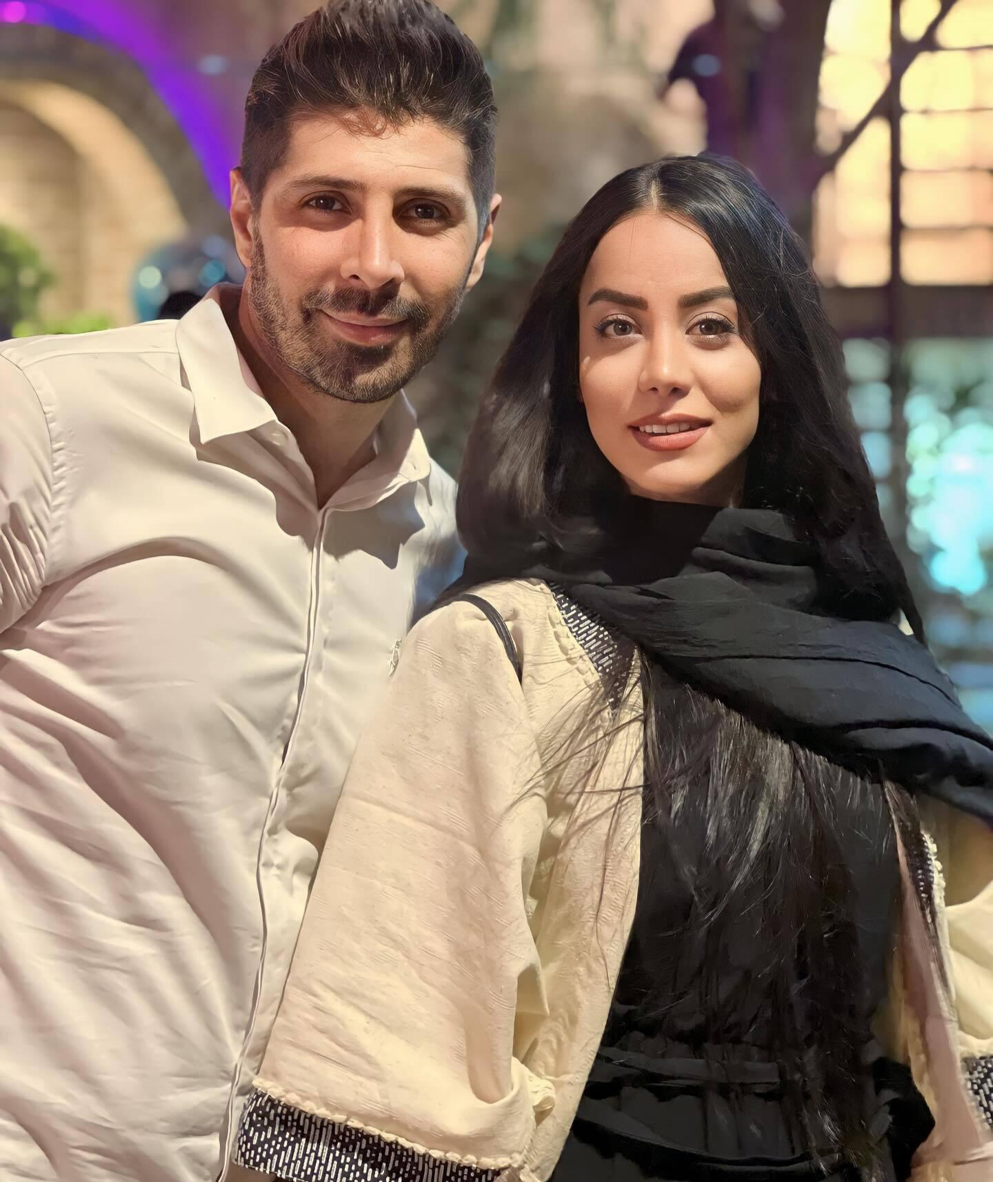 زوج والیبالیست ایرانی