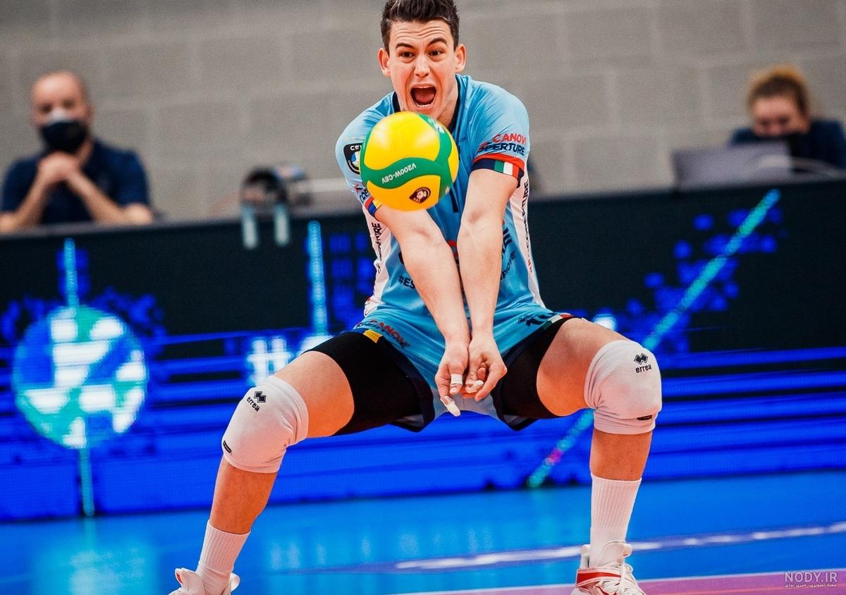 جنیا گربنیکوف مدافع تیم ملی والیبال فرانسه