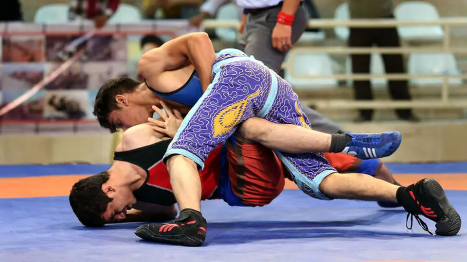 عکس بهنام سرابی کشتی گیر