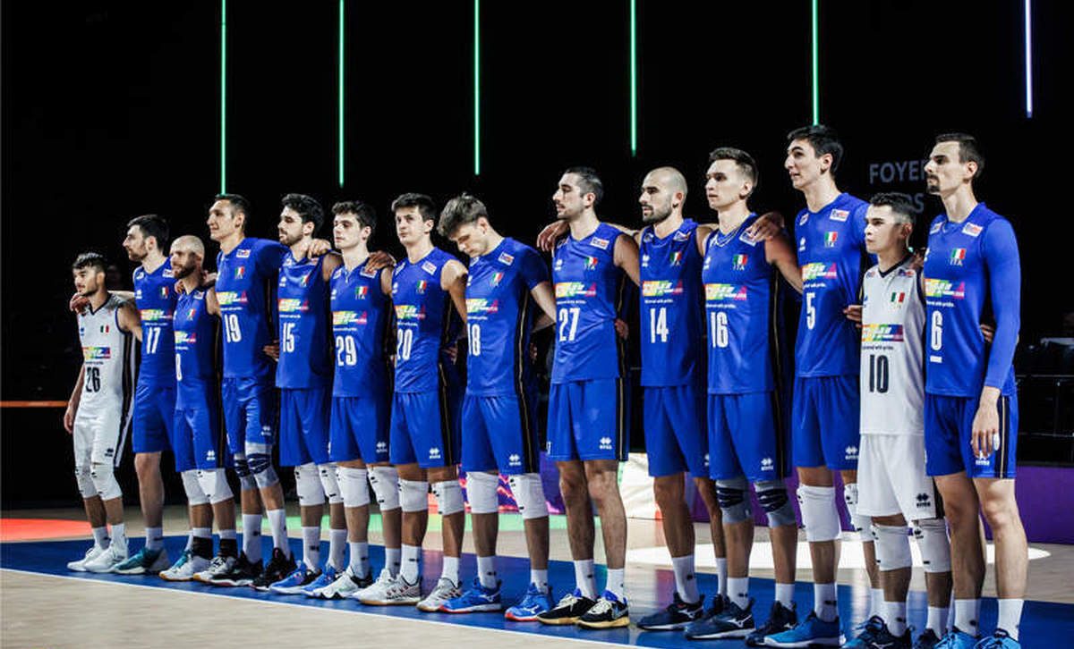 عکس بازیکنان والیبال ایتالیا