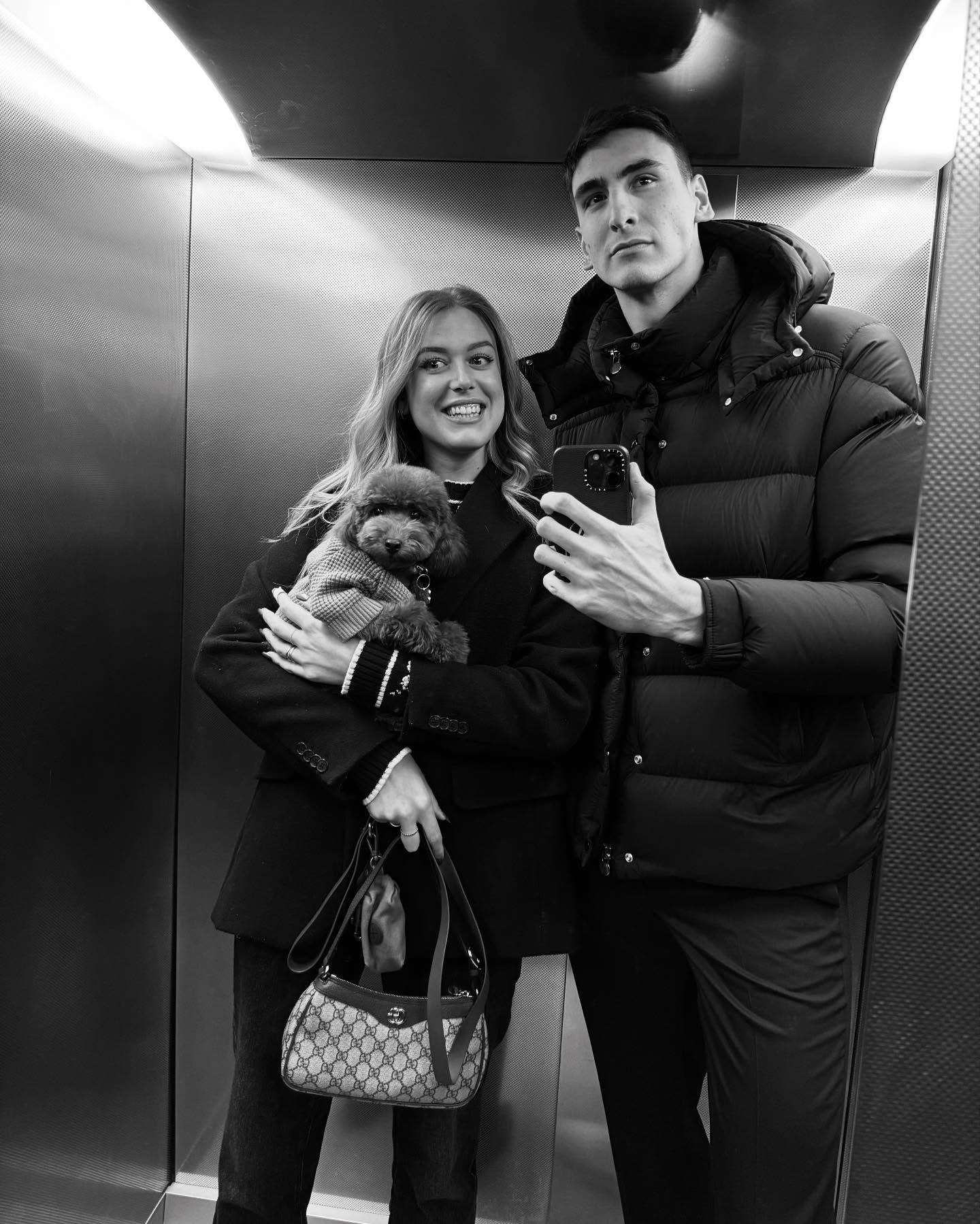 دنیله لاویا و همسرش