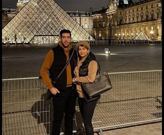 عکس جواد کریمی و همسرش عکس جواد کریمی و همسرش