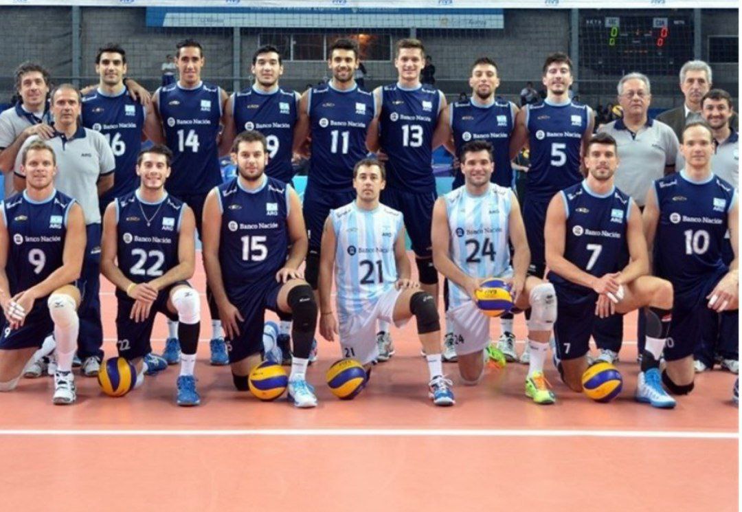 بازیکنان تیم ملی والیبال آرژانتین