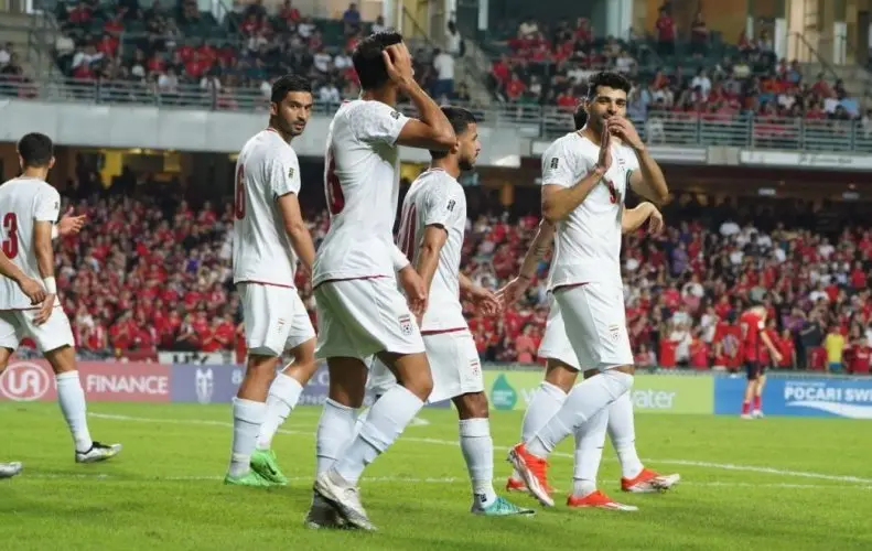 تیم فوتبال ایران و تانزانیا