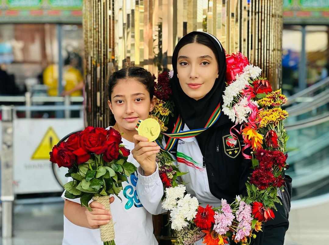 عکس جذاب مبینا نعمت زاده