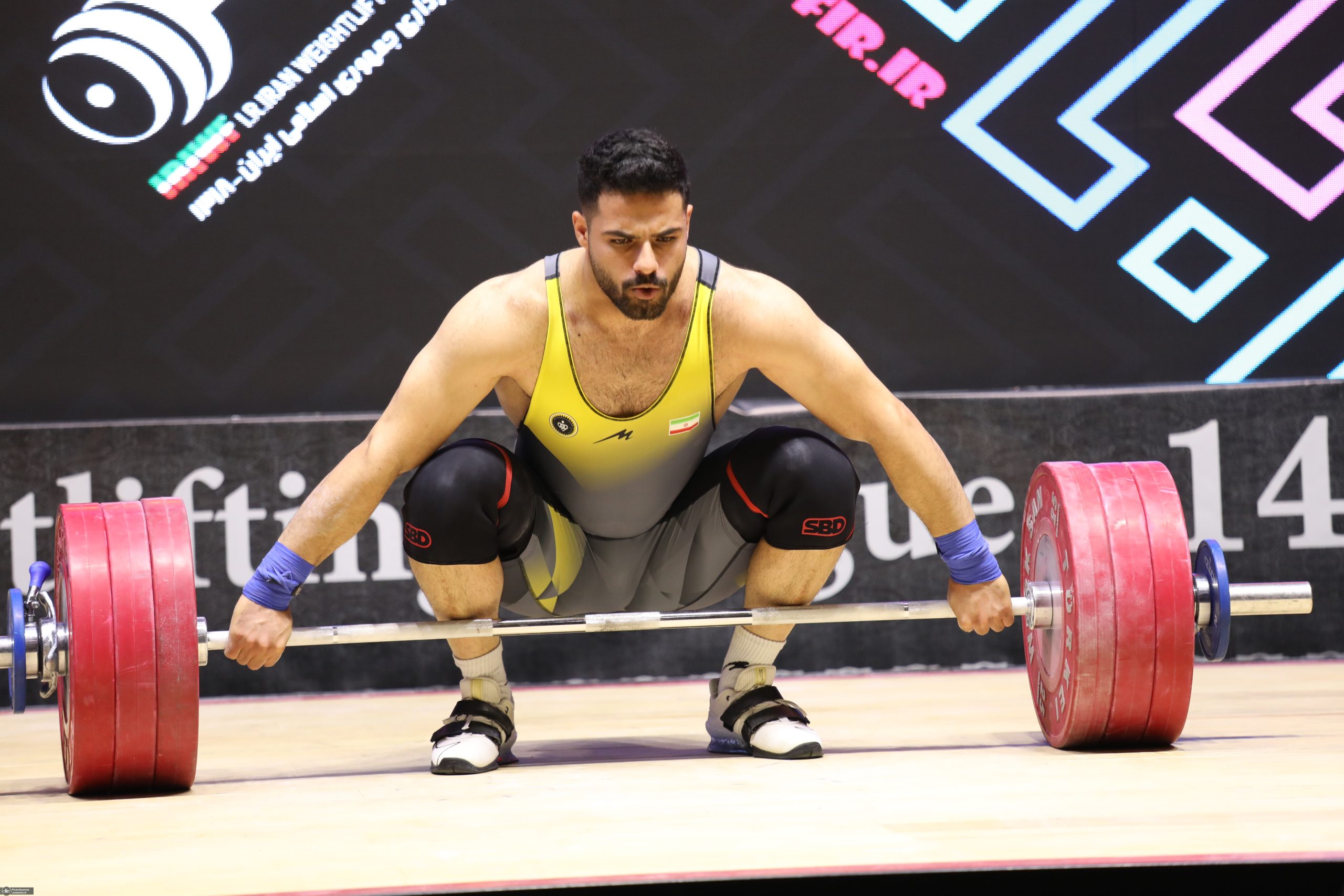 قهرمانی تیم ملی ایران در مسابقات وزنه برداری
