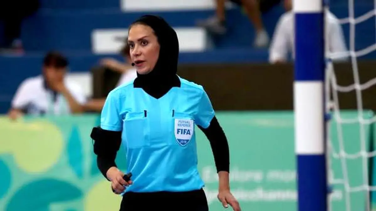 گلاره ناظمی داور جام جهانی فوتسال گلاره ناظمی داور جام جهانی فوتسال