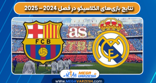 نتایج بازیهای الکلاسیکو در فصل 2024 – 2025