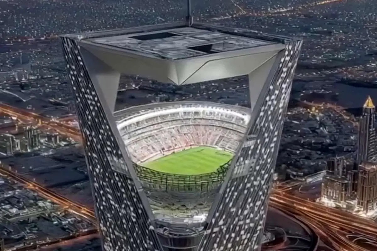 ساخت ورزشگاه آسمانی عربستان وارد مرحله نهایی شد