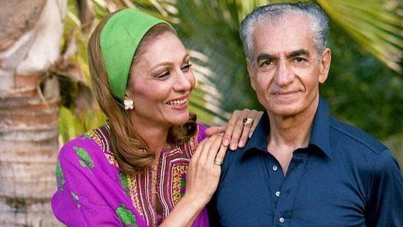 عکس همسر فرح پهلوی