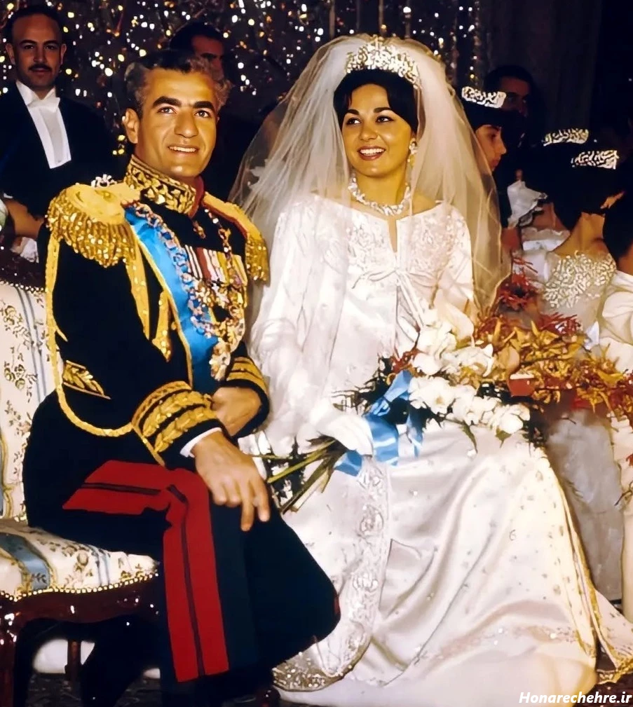 عکس همسر فرح پهلوی