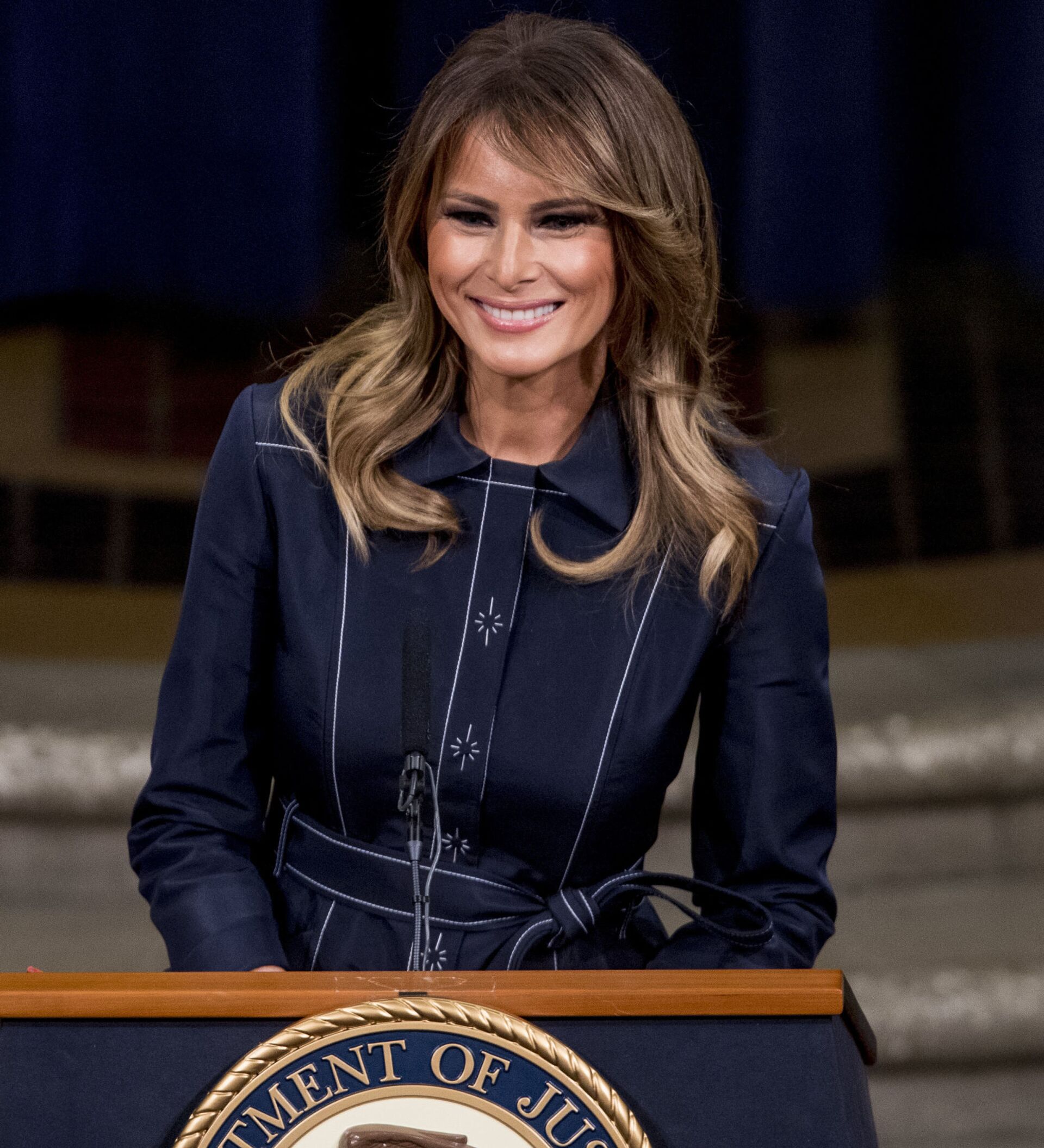 پوشش ملانیا ترامپ