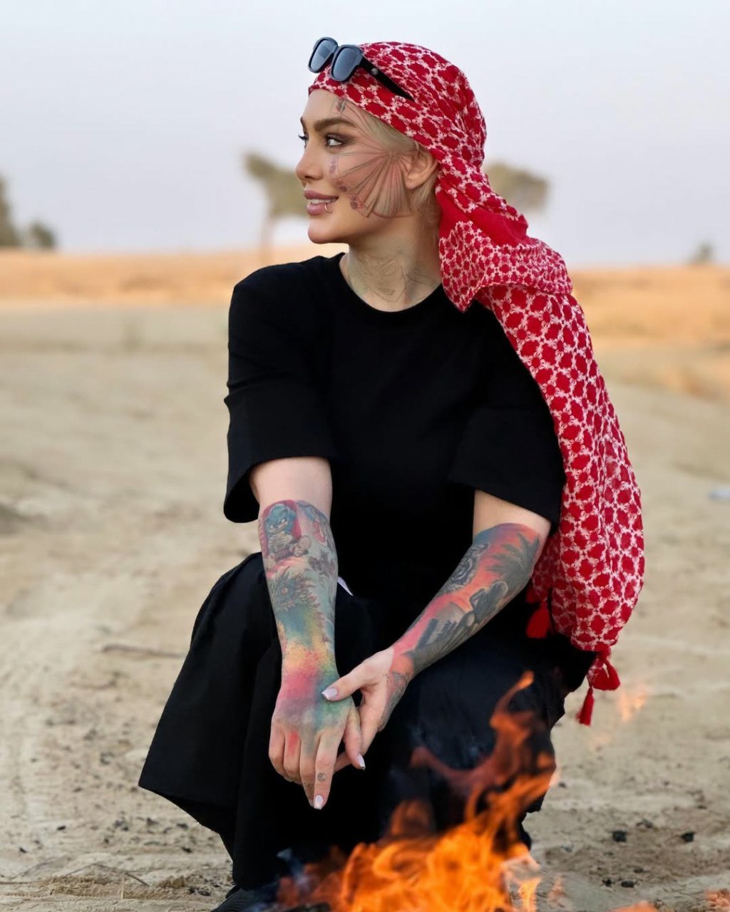 استایل تازه سحر قریشی