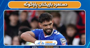 دستمزد بازیکنان پاراگوئه