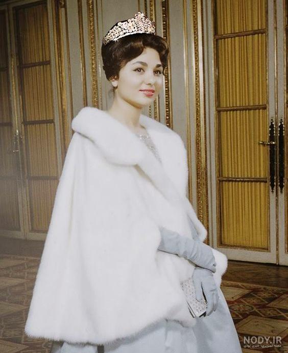 عکس جوانی فرح پهلوی