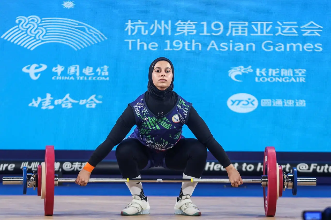 عکس های ریحانه کریمی وزنهبردار عکس های ریحانه کریمی وزنهبردار