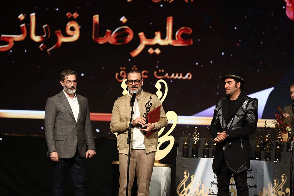 علیرضل قربانی در جشن حافظ