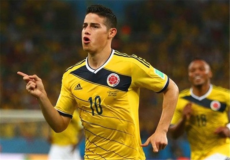 ستاره کلمبیا جیمز رودریگز ستاره کلمبیا جیمز رودریگز