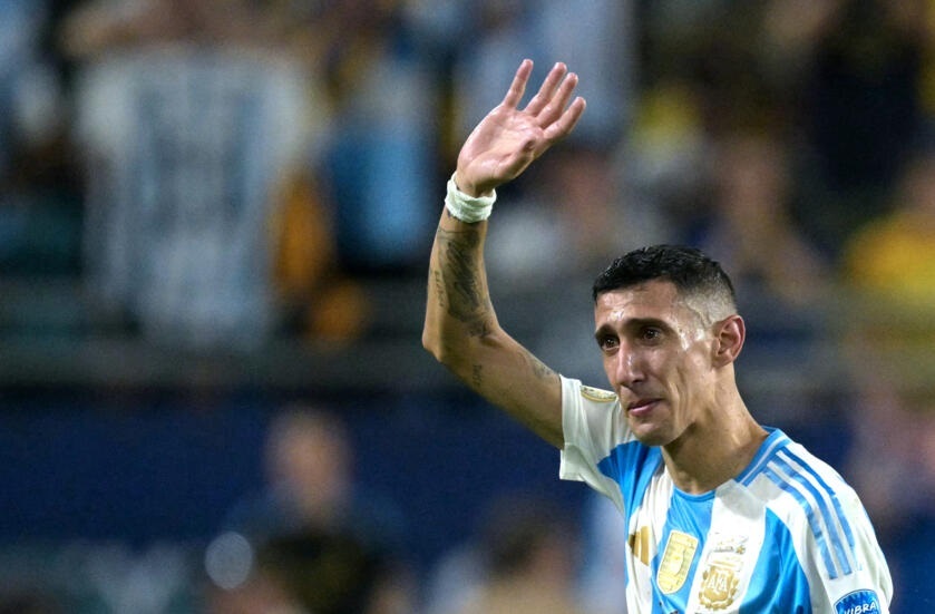 آنخل دی‌ماریا در تیم ملی آرژانتین