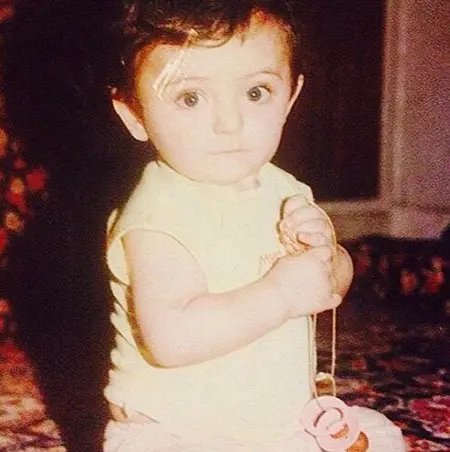 عکس بچگی علی ضیا 