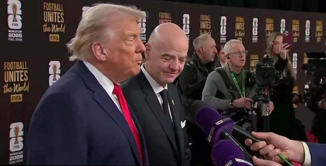 عکس ترامپ در جام جهانی 2026