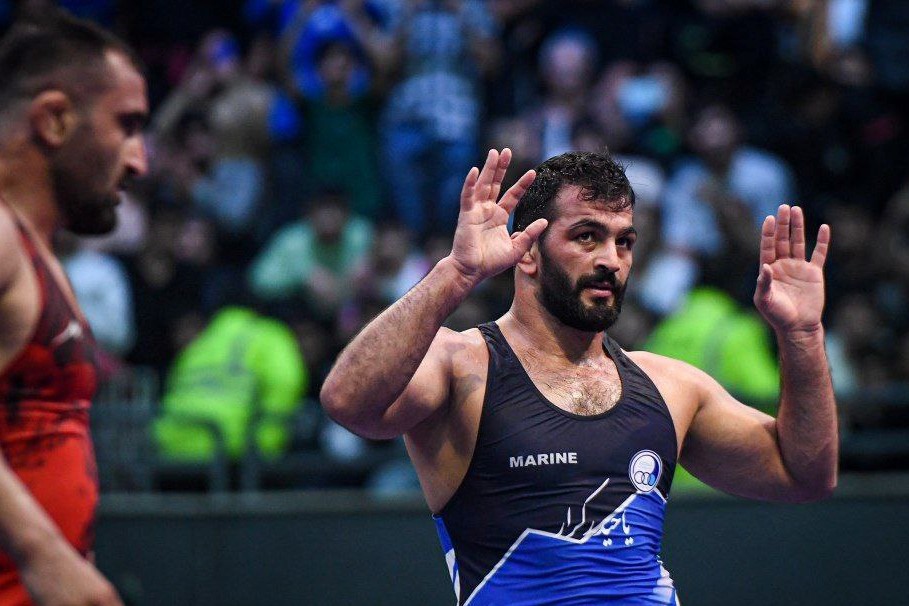 نتیجه کشتی حسن یزدانی و گلیج نتیجه کشتی حسن یزدانی و گلیج