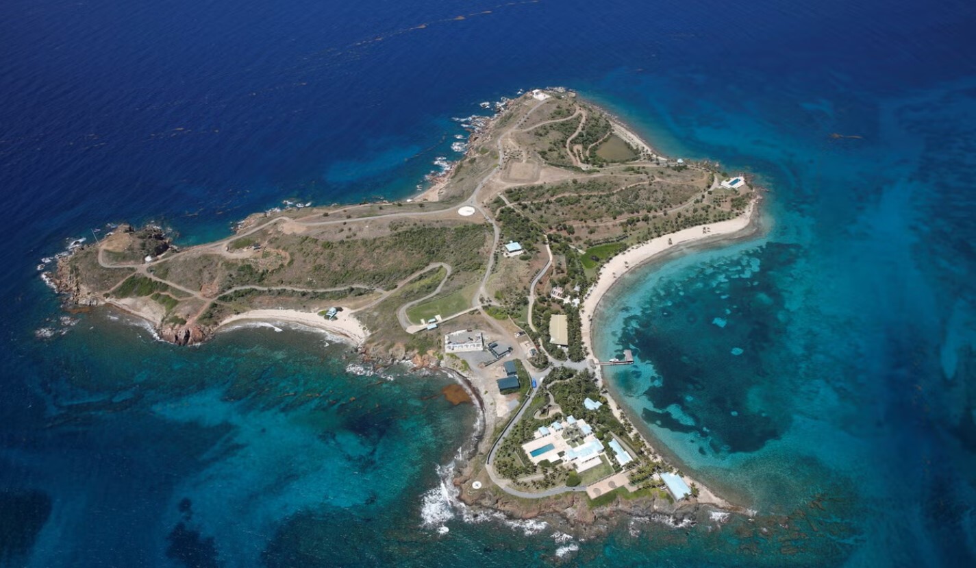 جزیره جفری اپستین کجاست